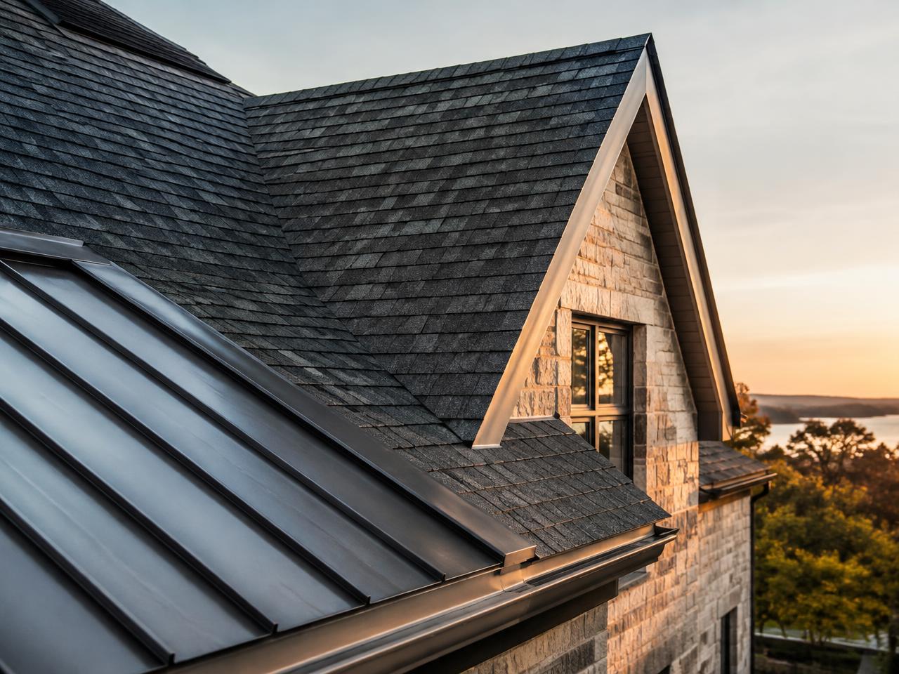 Roofing material inspiration
